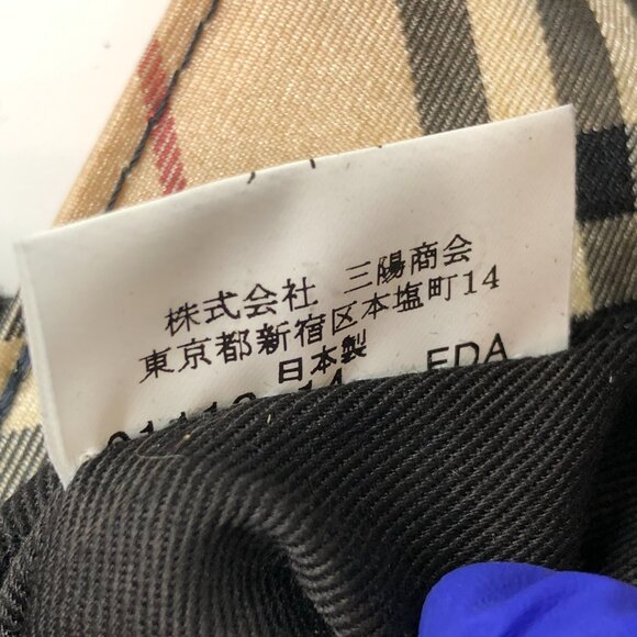 Burberry Blue Label Check Denim Tote - Picture 13 of 14